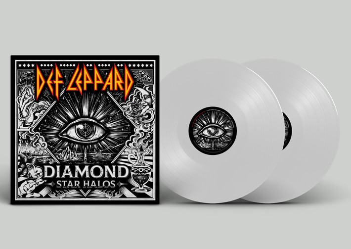Def Leppard 'Diamond Star Halos' 2LP Clear Vinyl