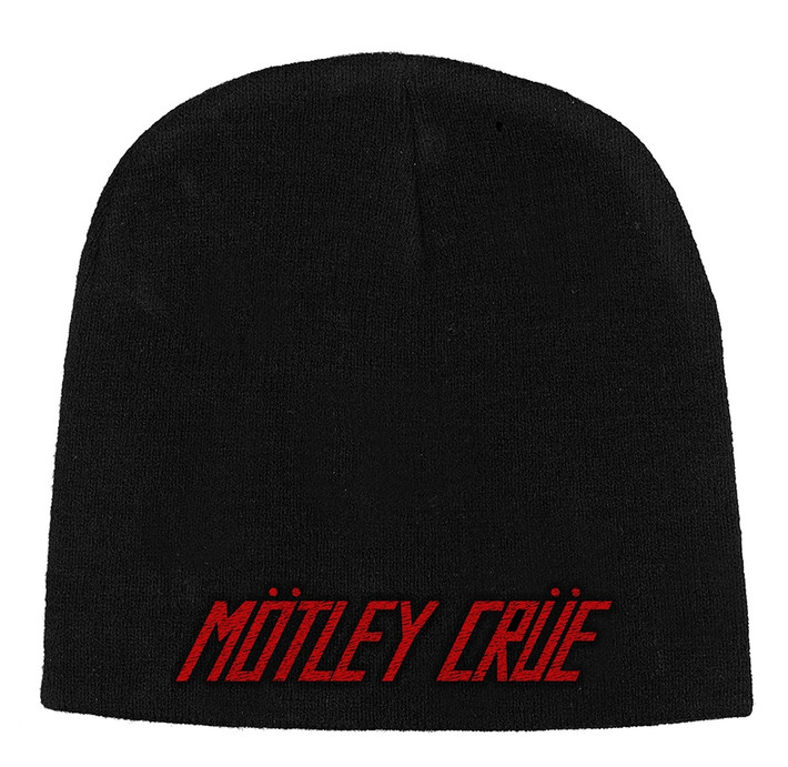 Motley Crue 'Logo' (Black) Beanie Hat