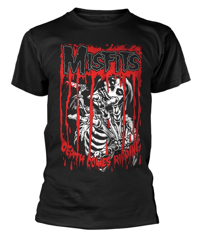 Misfits 'Death Comes Ripping' (Black) T-Shirt