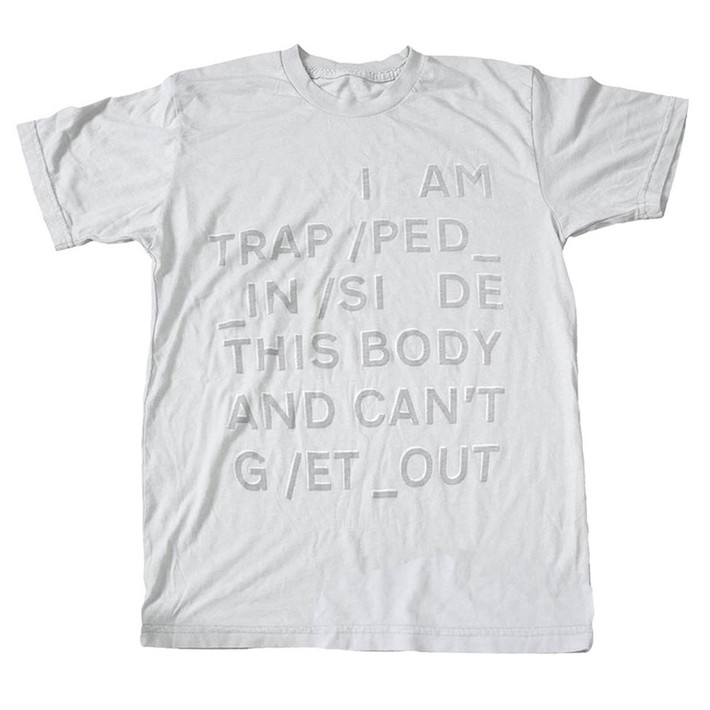 Radiohead 'Trapped' (White) T-Shirt