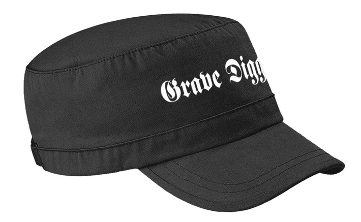 Grave Digger 'Logo' (Black) Army Cap