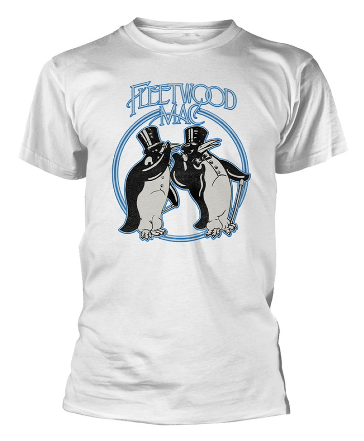 Fleetwood Mac 'Penguin' (White) T-Shirt