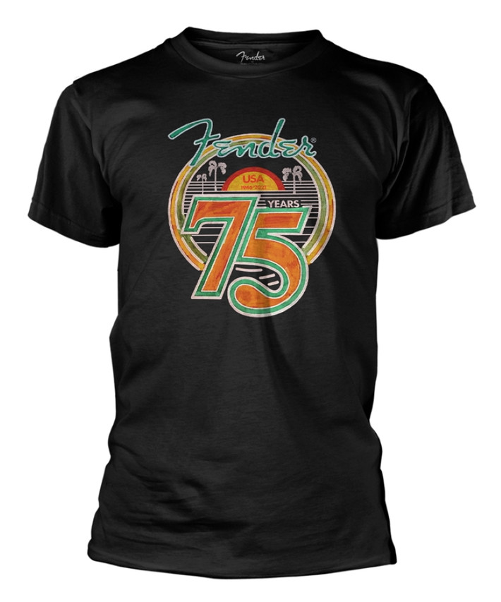 Fender 'Marker Landscape' (Black) T-Shirt