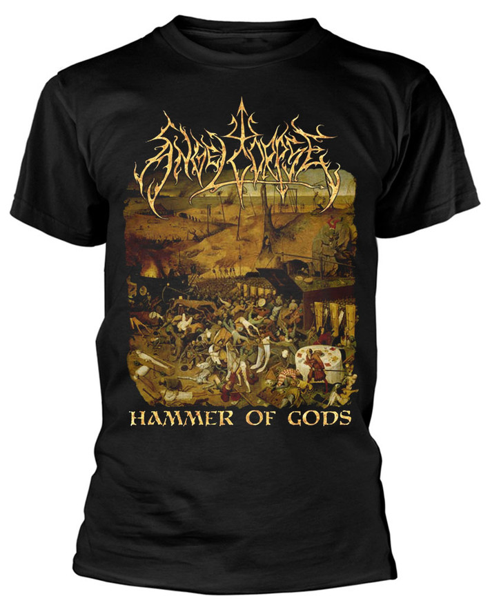 Angelcorpse 'Hammer Of Gods' (Black) T-Shirt