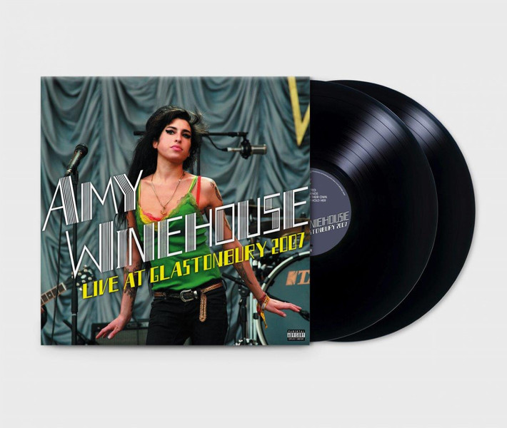 Amy Winehouse 'Live At Glastonbury' 2LP Black Vinyl