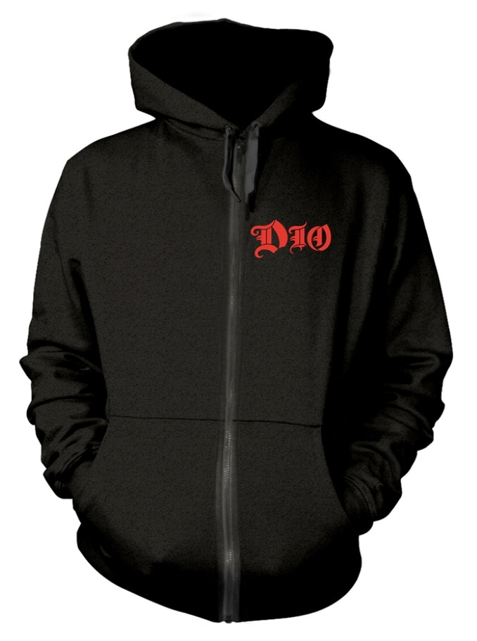 Dio 'Holy Diver' (Black) Zip Up Hoodie