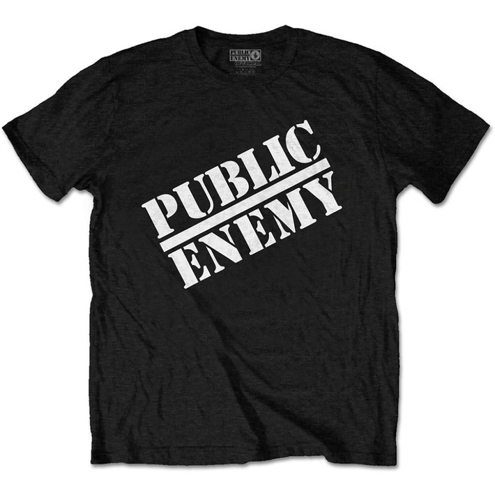 Public Enemy 'Logo' (Black) T-Shirt