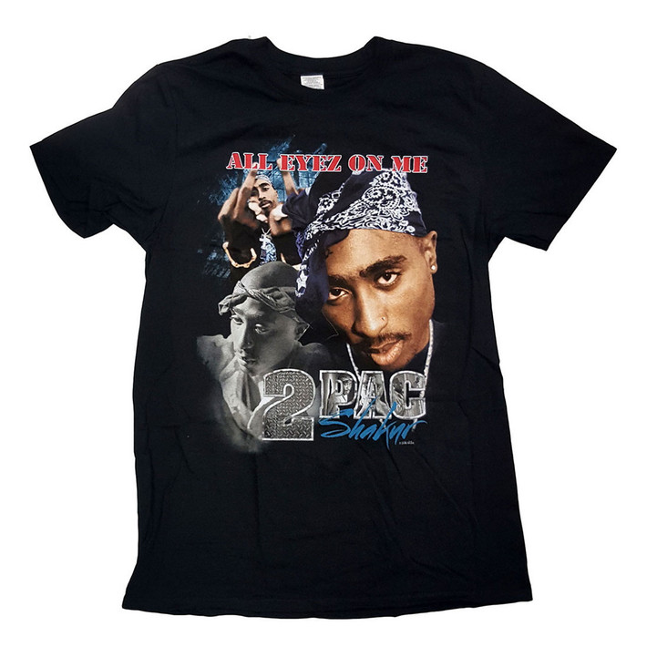 Tupac 'All Eyez Homage' (Black) T-Shirt