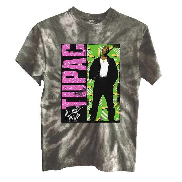 Tupac 'All Eyez On Me' (Dye Wash) T-Shirt