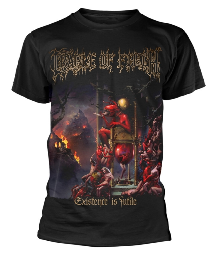 Cradle Of Filth 'Existence Is Futile' (Black) T-Shirt