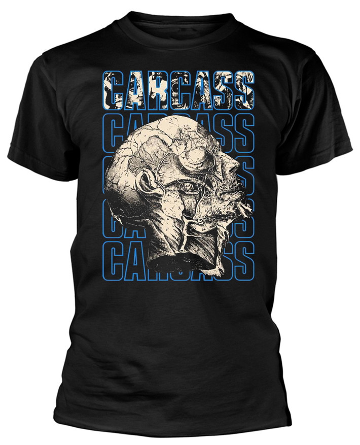 Carcass 'Necro Head' (Black) T-Shirt