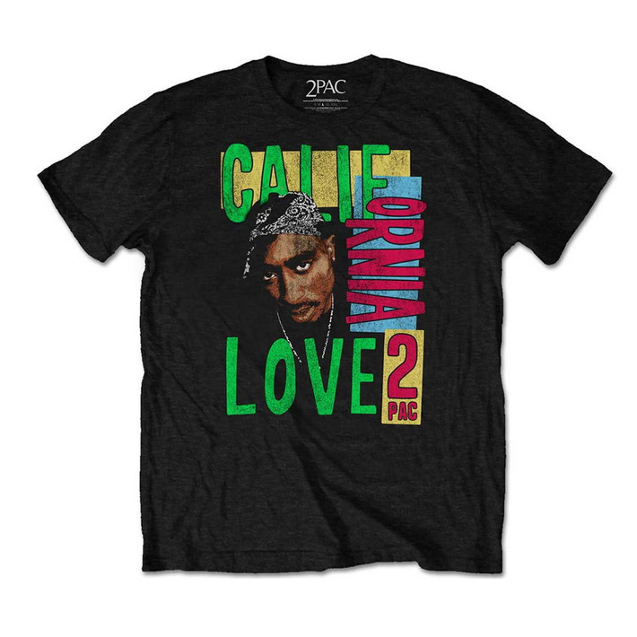 Tupac 'California Love' (Black) T-Shirt