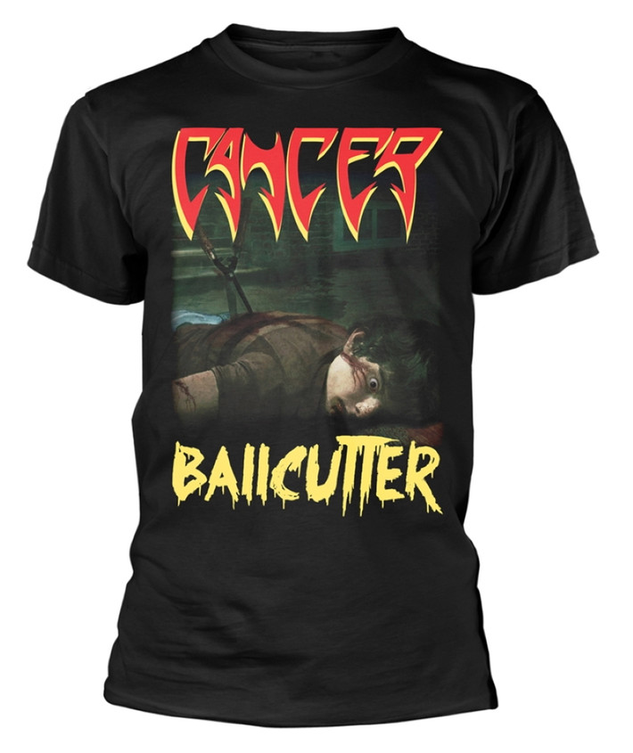 Cancer 'Ballcutter' (Black) T-Shirt