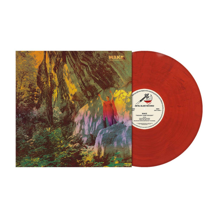 WAKE 'Thought Form Descent' LP Red Marbled Vinyl