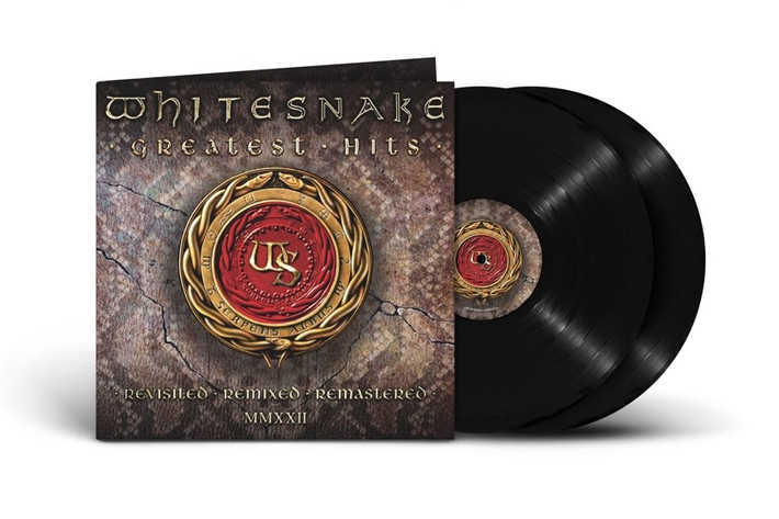 Whitesnake 'Greatest Hits (Remixed & Remastered) 2LP Black Vinyl