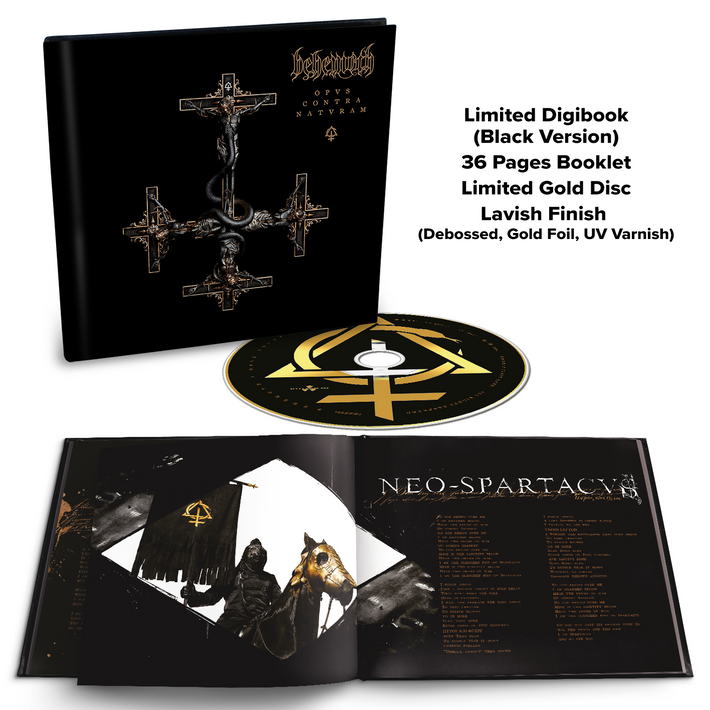 Behemoth 'Opvs Contra Natvram' CD Digibook (Black Artwork)