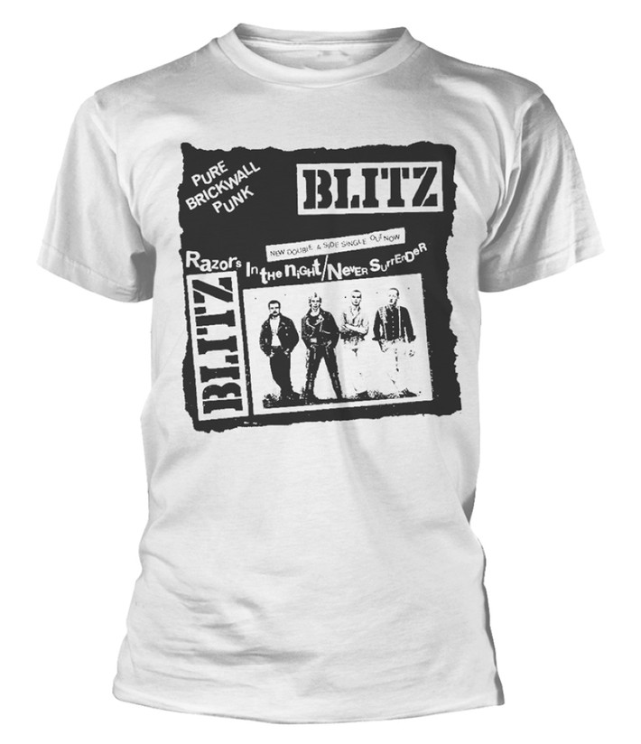 Blitz 'Pure Brick Wall' (White) T-Shirt