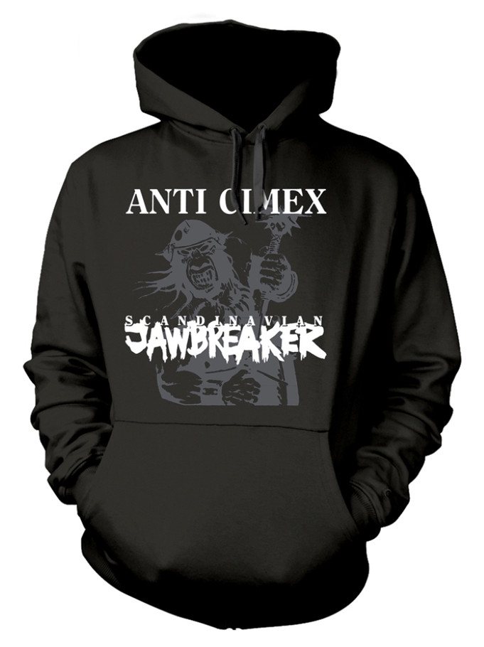 Anti Cimex 'Scandinavian Jawbreaker' (Black) Pull Over Hoodie