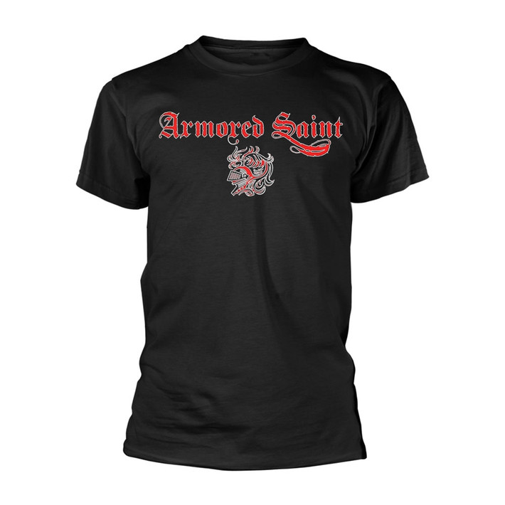 Armored Saint 'Red Logo' (Black) T-Shirt