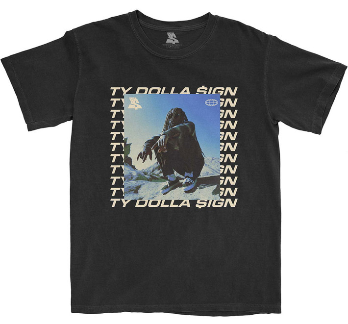 Ty Dolla $ign 'Global Square' (Black) T-Shirt