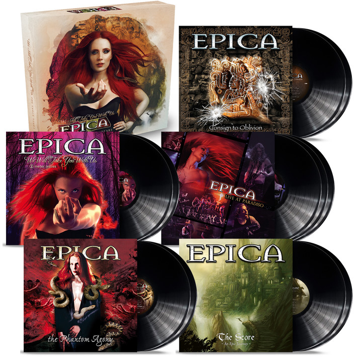 PRE-ORDER - Epica 'We Still Take You With Us - The Early Years' 11LP Black Vinyl Box Set - RELEASE DATE 2nd September 2022