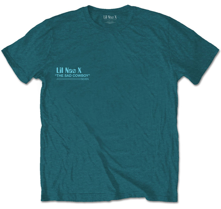 Lil Nas X 'Album' (Turquoise) T-Shirt