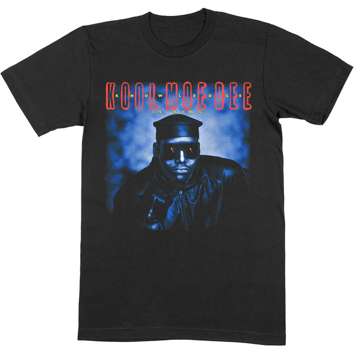 Kool Moe Dee 'Knowledge Is King' (Black) T-Shirt