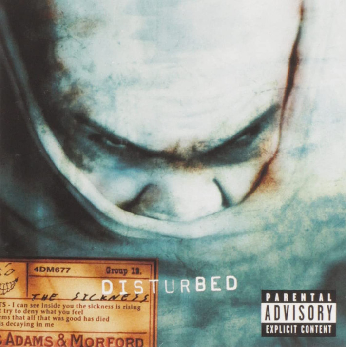 Disturbed 'The Sickness' LP Black Vinyl