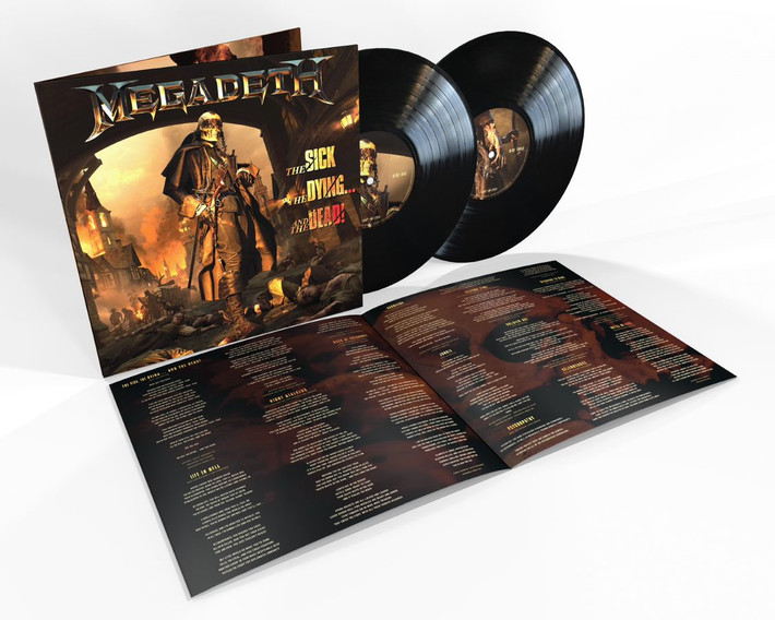 Megadeth - 'The Sick, The Dying... and The Dead!' 2LP Black Vinyl