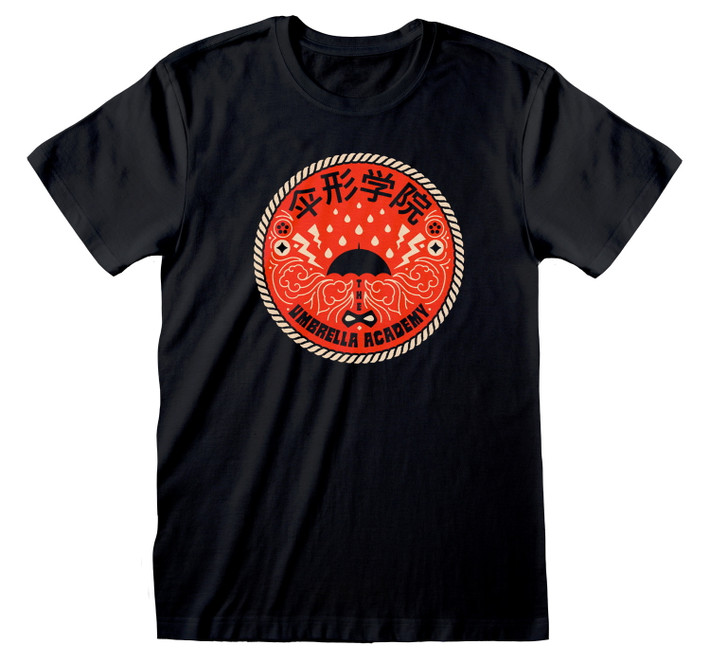 Umbrella Academy 'Circle Logo' (Black) T-Shirt