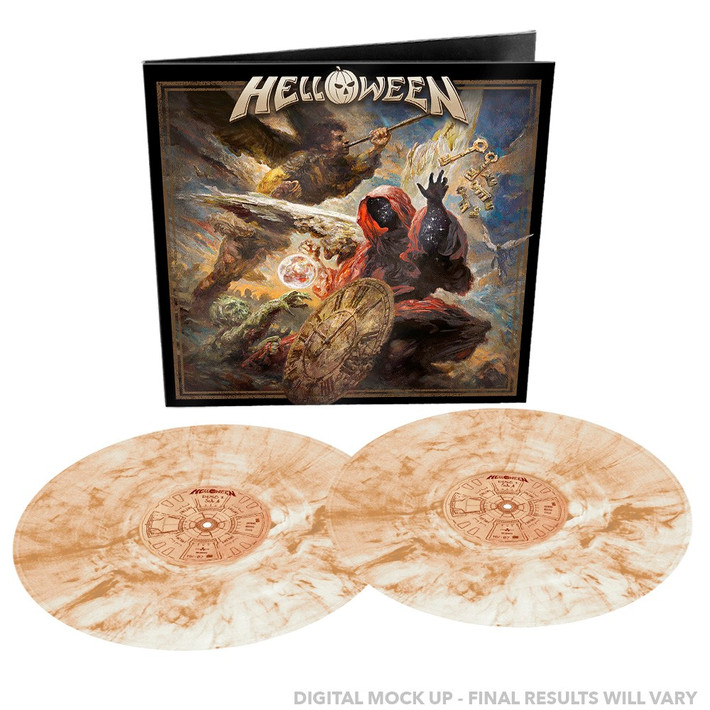Helloween 'Helloween' 2LP Brown Cream Vinyl