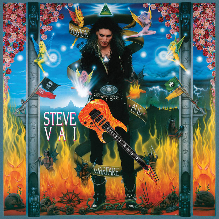 Steve Vai 'Passion and Warfare' LP 180g Black Vinyl