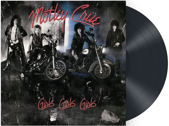 Motley Crue 'Girls Girls Girls' (40th Anniversary Remaster) LP 180g Black Vinyl