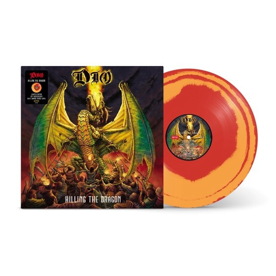 Dio 'Killing The Dragon' 20th Anniversary LP Red Orange Swirl Vinyl