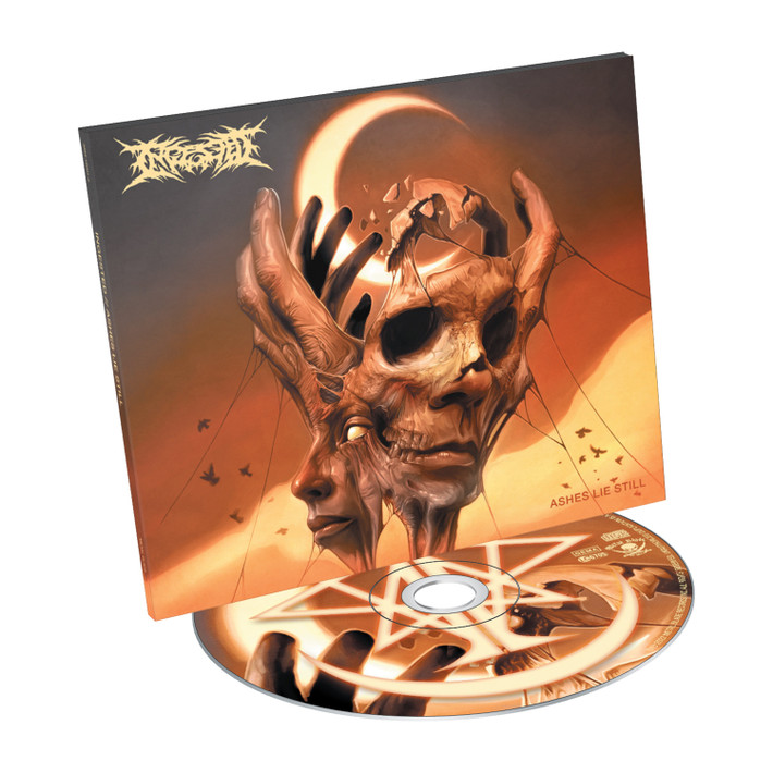 Ingested 'Ashes Lie Still' CD Digipack