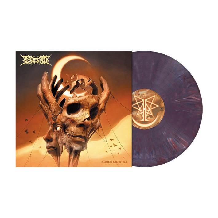 PRE-ORDER - Ingested 'Ashes Lie Still' LP Violet Purple Vinyl - RELEASE DATE 4th November 2022