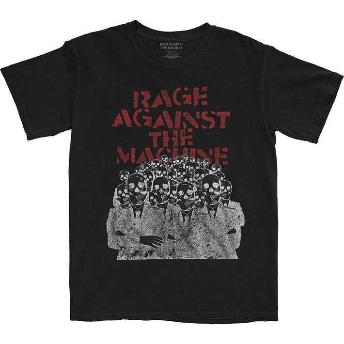 Rage Against The Machine 'Crowd Masks' T-Shirt