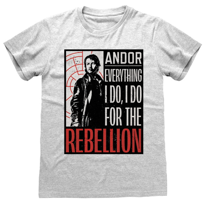 Star Wars - Andor 'Everything I Do' (Heather Grey) T-Shirt