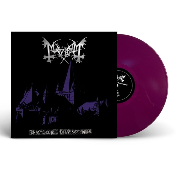 Mayhem 'De Mysteriis Dom Sathanas' LP Purple Vinyl