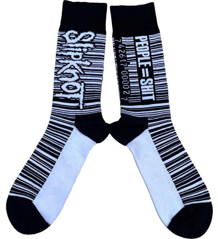 Slipknot 'Barcode' (Multicoloured) Socks (One Size = UK 7-11)