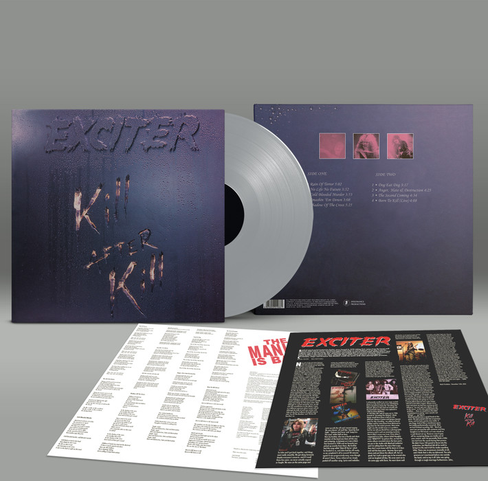 Exciter 'Kill After Kill' LP Silver Vinyl