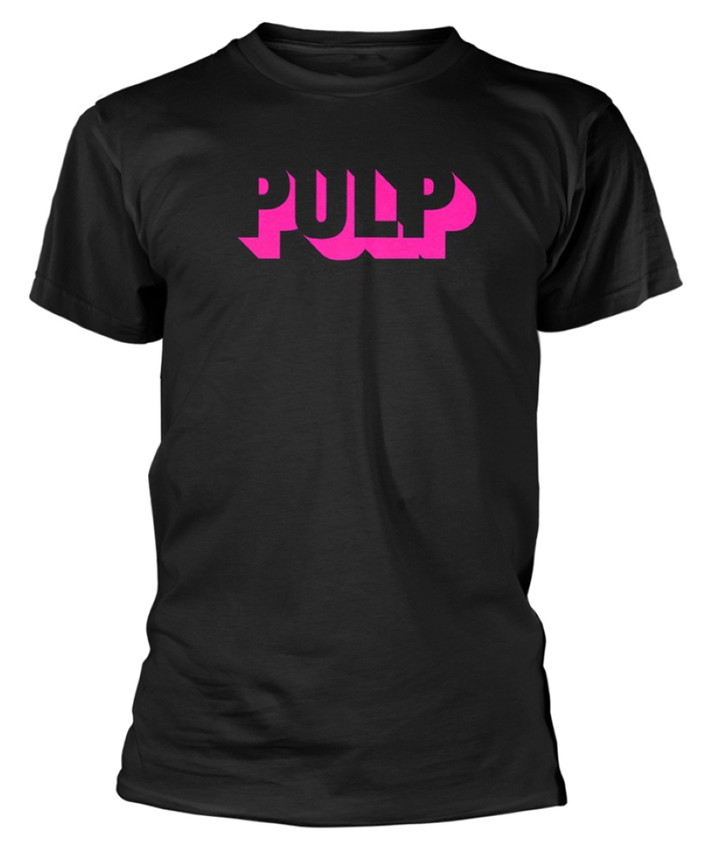 Pulp 'This Is Hardcore Logo' (Black) T-Shirt