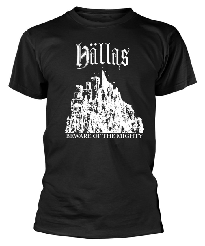 Hallas 'Beware Of The Mighty' (Black) T-Shirt