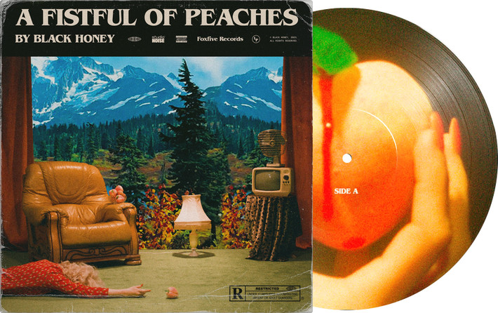 PRE-ORDER - Black Honey 'A Fistful Of Peaches' LP Picture Disc Vinyl - RELEASE DATE  March 17 2023