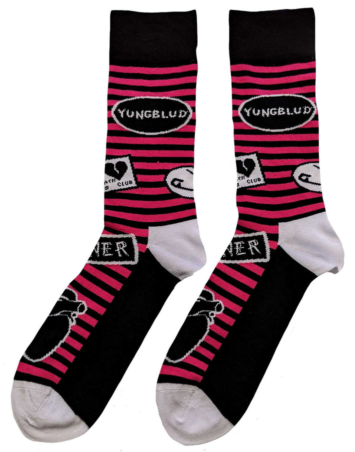 Yungblud 'Symbols' (Multicoloured) Socks (One Size = UK 7-11)