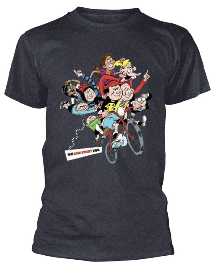 Beano Bash Street Kids 'Group' (Heather Grey) T-Shirt