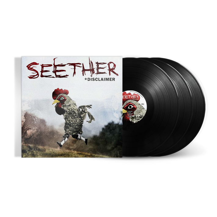 Seether 'Disclaimer' 3LP Deluxe Black Vinyl