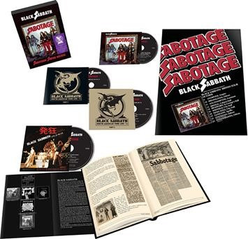 Black Sabbath 'Sabotage' 4CD Super Deluxe Edition Box Set