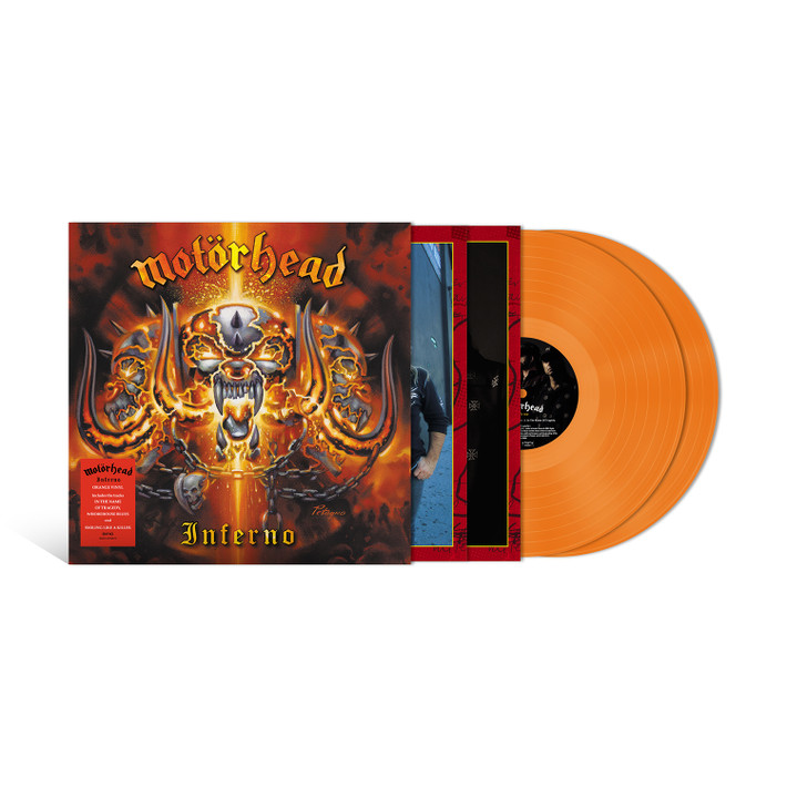 Motorhead 'Inferno' 2LP Orange Vinyl