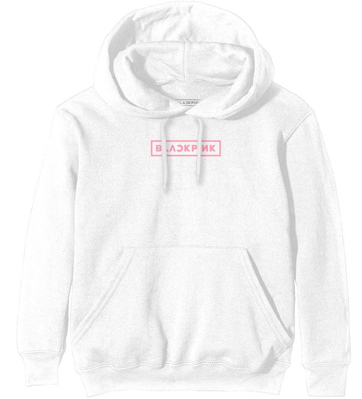Blackpink 'Shut Down Photo Grid' (White) Pull Over Hoodie